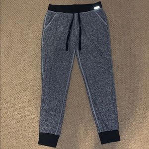 Gray and black Pink joggers
